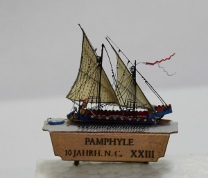 Battleship "Pamphyle" (1 p.) Heinrich Modelle H 26 XXIII - no shipping - only collection in shop!